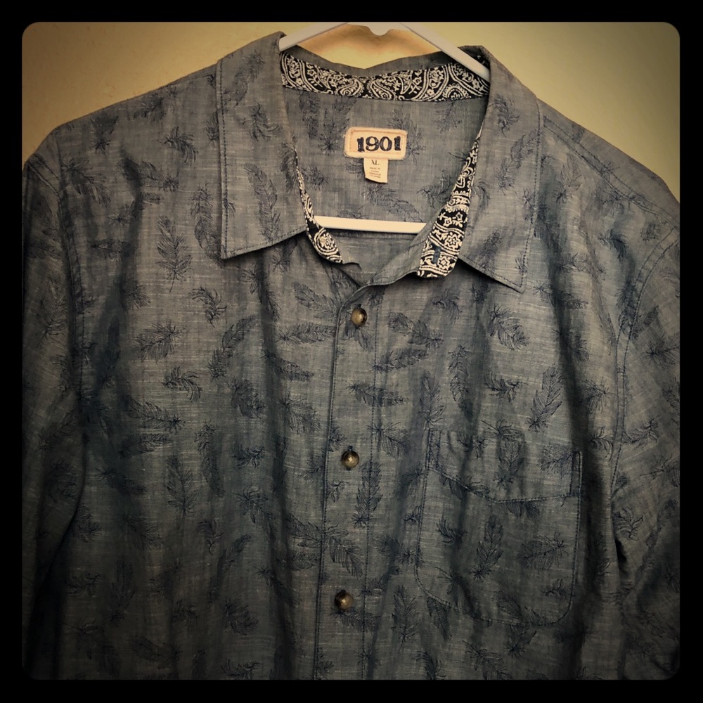1901 Buttondown Feather Shirt